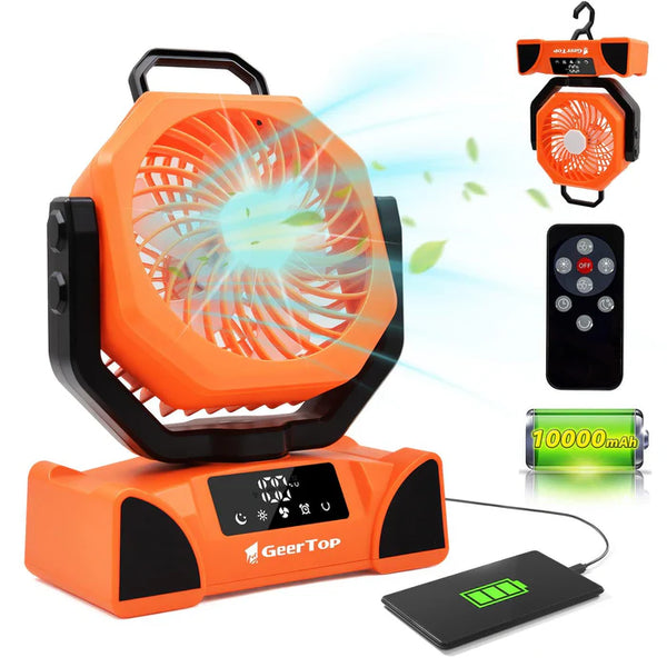 GEERTOP Rechargeable 5 Speeds LED