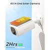 Wireless Outdoor Solar Camera, 2-Pack