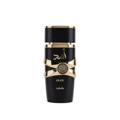 Lattafa Perfumes Asad for Unisex Eau de Parfum Spray, 3.4 Oz
