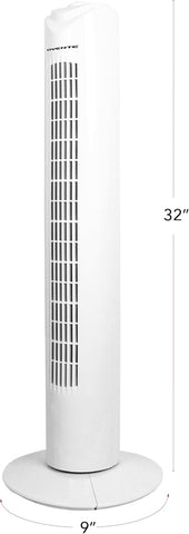 OVENTE 81cm Tower Fan for Bedroom