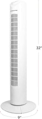 OVENTE 81cm Tower Fan for Bedroom