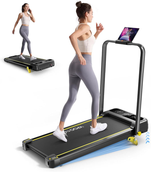 Folding Incline Treadmill 140kg, 2.5HP