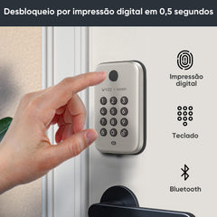 Wyze Auto-Lock Bolt, Fingerprint Unlock with Keypad