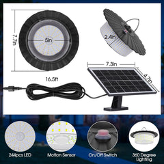 AMARYLLIS Solar Light 244 LEDs IP65