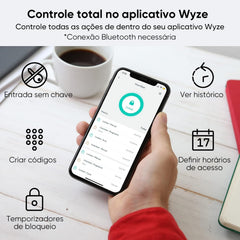 Wyze Auto-Lock Bolt, Fingerprint Unlock with Keypad