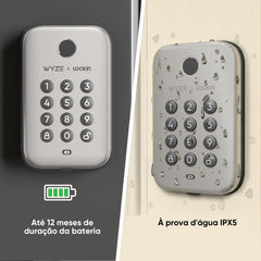 Wyze Auto-Lock Bolt, Fingerprint Unlock with Keypad
