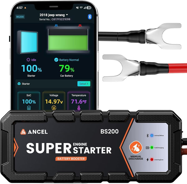 ANCEL BS200 Jump Starter Power Bank for Cars