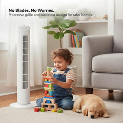 OVENTE 81cm Tower Fan for Bedroom