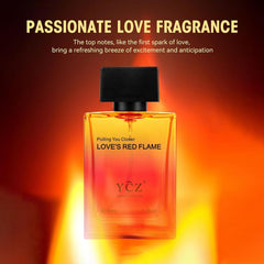 Ycz Love's Red Flame Eau De Parfum For Men, 1.7 Fl Oz