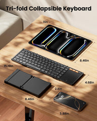 XK01 TP Portable Folding Keyboard