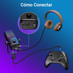 TONOR - Gaming Microphone Compatible with Xbox