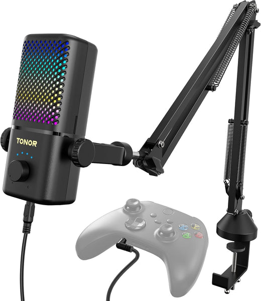 TONOR - Gaming Microphone Compatible with Xbox