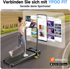 Folding Incline Treadmill 140kg, 2.5HP