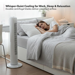 OVENTE 81cm Tower Fan for Bedroom