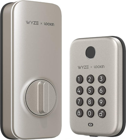 Wyze Auto-Lock Bolt, Fingerprint Unlock with Keypad
