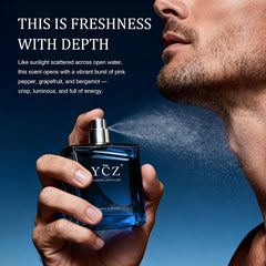 YCZ Charm Unfolds Marine Cologne/Perfume for Men - 1.7 fl oz (50ml)
