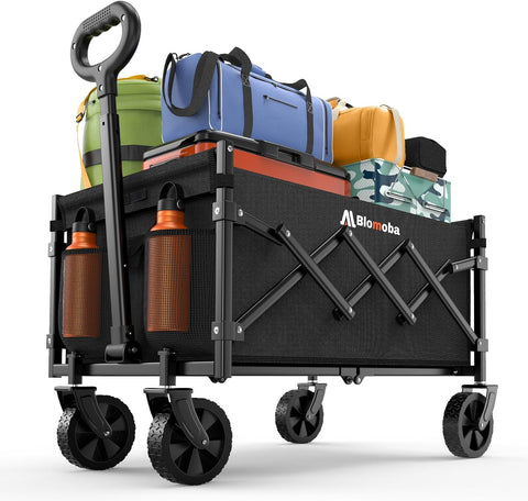 Collapsible Wagon with Wheels, 220 lbs