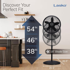 Complete Kit, Pedestal fan + Power station + panneau solaire 200w