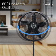 Complete Kit, Pedestal fan + Power station + panneau solaire 200w
