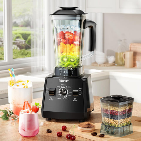 Professional Blender,Smoothies Blenders, PRASKY Max.