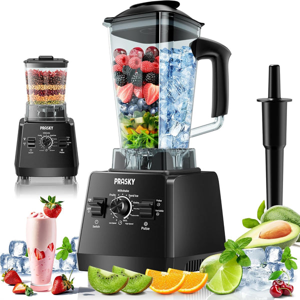 PRASKY Max.2400Watts/1000Watts Blender