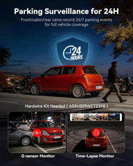REDTIGER F17 2026 Edition 4K 3 Channel Dash Cam for Car