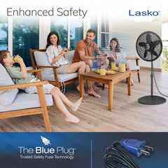 Complete Kit, Pedestal fan + Power station + panneau solaire 200w
