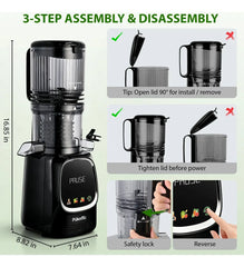 Pukomc Cold Press Juicer