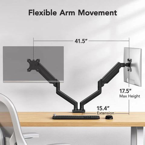 Huanuo Dual Monitor Stand for 2 Monitors