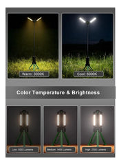 Rechargeable Telescopic Camping Light