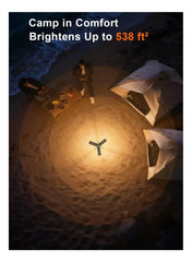 Rechargeable Telescopic Camping Light