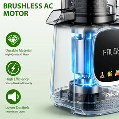 Pukomc Cold Press Juicer