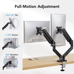 Huanuo Dual Monitor Stand for 2 Monitors