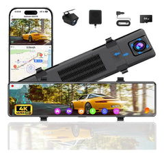 Pelsee P12 Mirror Dash Camera