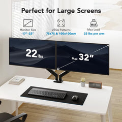 Huanuo Dual Monitor Stand for 2 Monitors