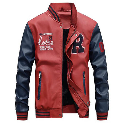 Jacket Men Embroidery Baseball Fit College casaco masculino