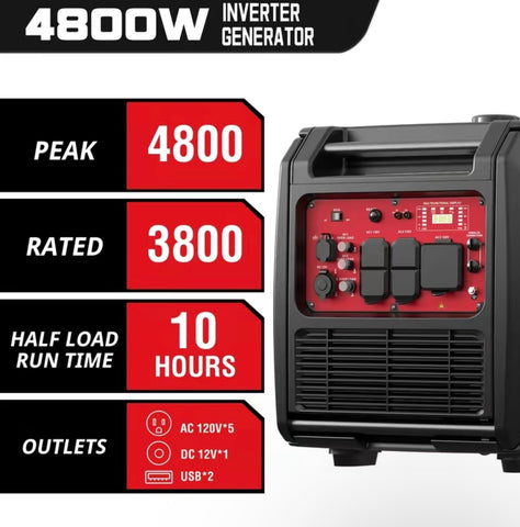 Power Smart Generator 4800W (Inverter)