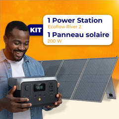 Kit Ecoflow River 2 + Panneau Solaire 200 W