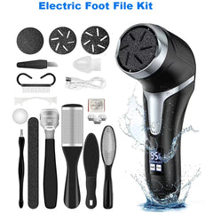 Electric Foot Grinder Callus Remover Professional Pedicure Machine Rechargeable.