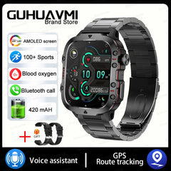 For Huawei Xiaomi Screen Smart Watch Mens Bluetooth Call