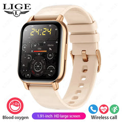 Women Smartwatch Sport Fitness Bluetooth Call Women Bracelet For Android