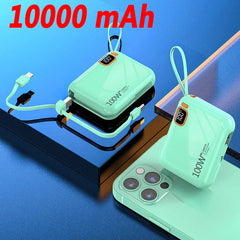 Mini Portable Powerbank For iPhone Xiaomi Samsung