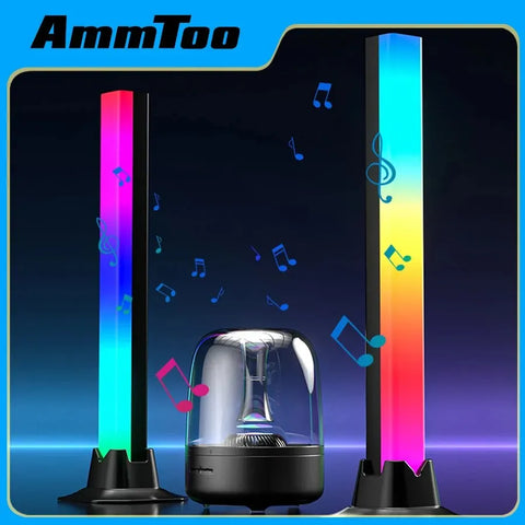 2Pcs APP/Remote Control LED Desktop Mood Light
