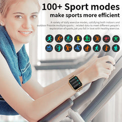 New Women Smart Watch For Men Body Temperature Sports Fitness Watches Waterproof Bluetooth