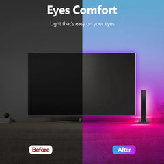 Smart LED Light Bars RGB Smart 16 Colour TV Backlights Remote