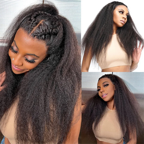 Hair Wig For Black Women HD Transparent Lace Front Wigs With Baby Hair Natural