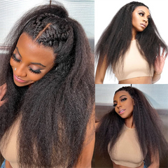 Hair Wig For Black Women HD Transparent Lace Front Wigs With Baby Hair Natural