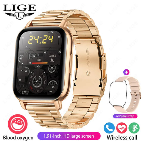 Women Smartwatch Sport Fitness Bluetooth Call Women Bracelet For Android