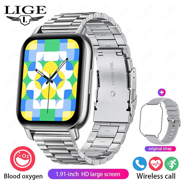 Women Smartwatch Sport Fitness Bluetooth Call Women Bracelet For Android
