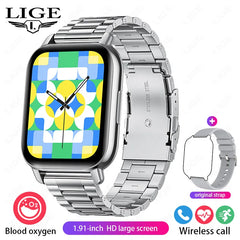 Women Smartwatch Sport Fitness Bluetooth Call Women Bracelet For Android